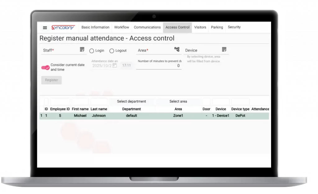 Access Control Module