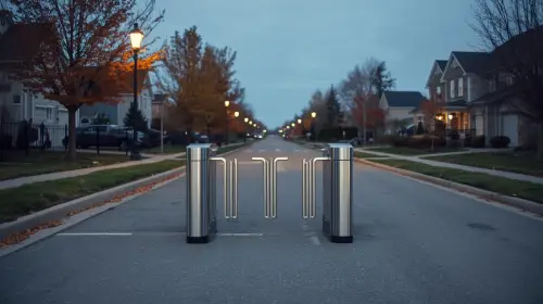residential access control gate in Ottawa